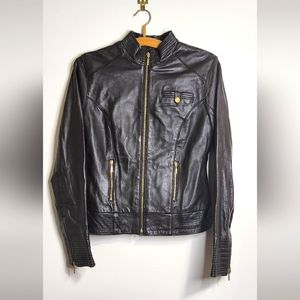 Brown Arden B Leather Jacket